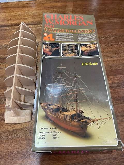 ARTESANIA LATINA 1:50 scale CHARLES W. MORGAN MODEL KIT