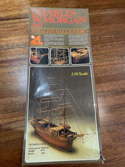 ARTESANIA LATINA 1:50 scale CHARLES W. MORGAN MODEL KIT