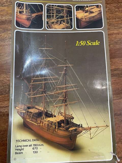 ARTESANIA LATINA 1:50 scale CHARLES W. MORGAN MODEL KIT