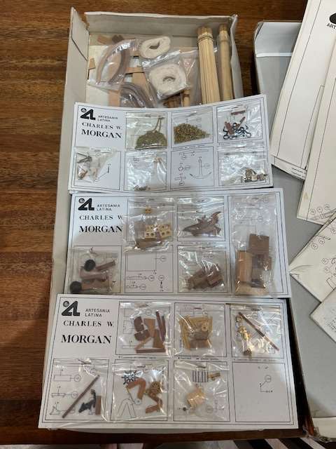 ARTESANIA LATINA 1:50 scale CHARLES W. MORGAN MODEL KIT