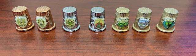 Collection of 14 vintage Thimbles