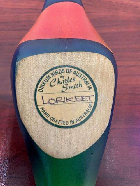 Limited edition Dinkum birds of Australia - Lorikeet