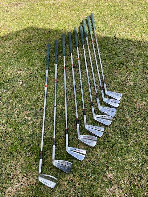 John Letters Scotland, The Master Model set of 9 golf clubs