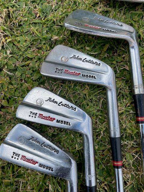 John Letters Scotland, The Master Model set of 9 golf clubs