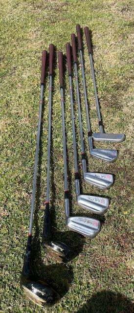 BETH STONE MONOGRAM, set of 7 golf clubs