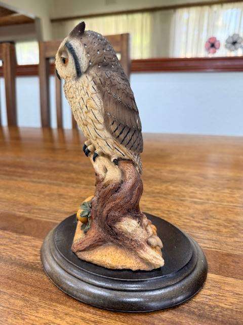 Whitefaced Owl figurine - Silkwoods of Knysna Trust