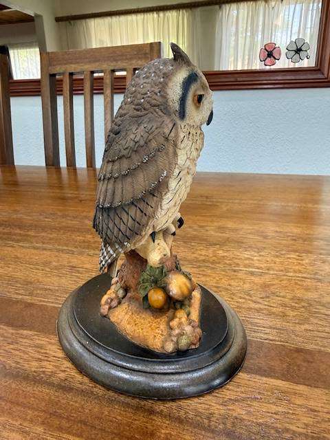 Whitefaced Owl figurine - Silkwoods of Knysna Trust