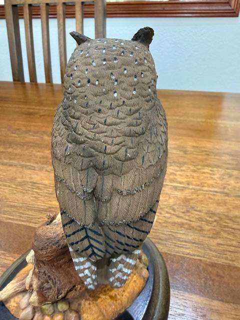 Whitefaced Owl figurine - Silkwoods of Knysna Trust