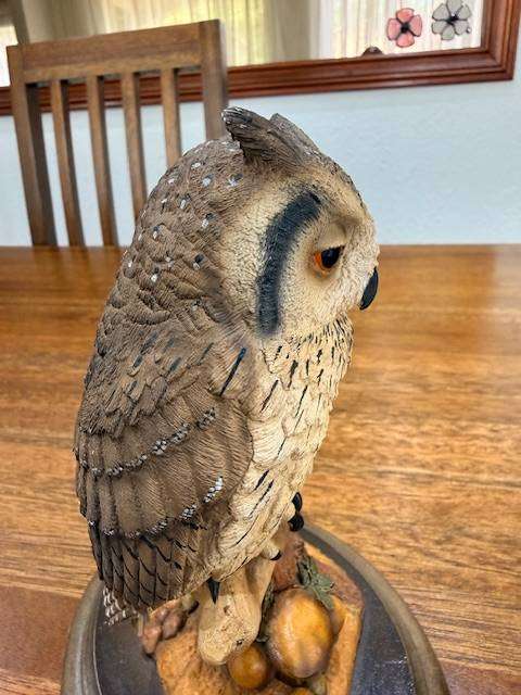 Whitefaced Owl figurine - Silkwoods of Knysna Trust