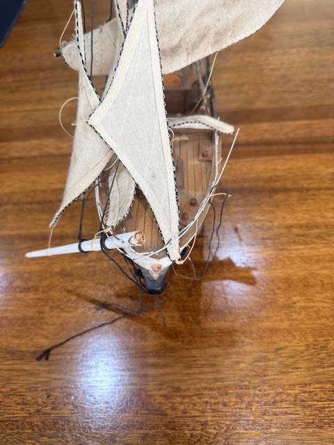Large - 1896 BELEM - Wooden ship model