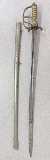 RARE - 19TH CENTURY ROYAL ARTILLERY OFFICERS SWORD