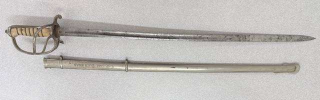 RARE - 19TH CENTURY ROYAL ARTILLERY OFFICERS SWORD