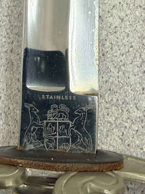 RARE - SOUTH AFRICAN SADF/SAP OFFICERS CEREMONIAL SWORD