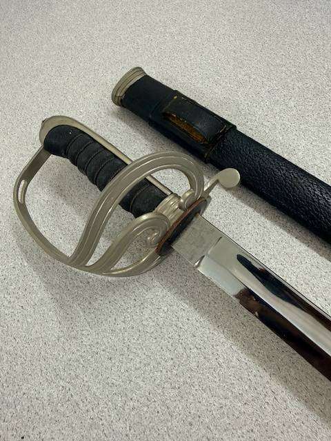 RARE - SOUTH AFRICAN SADF/SAP OFFICERS CEREMONIAL SWORD