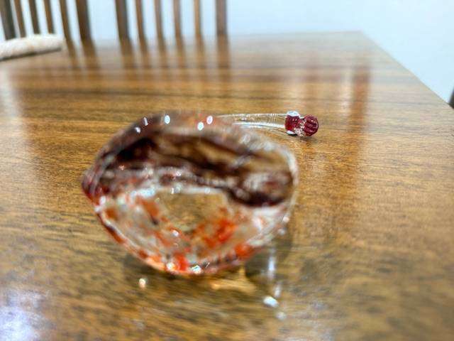VINTAGE HANDBLOWN MURANO GLASS - SWAN