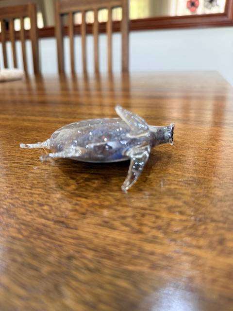VINTAGE HANDBLOWN MURANO GLASS - BLOW FISH