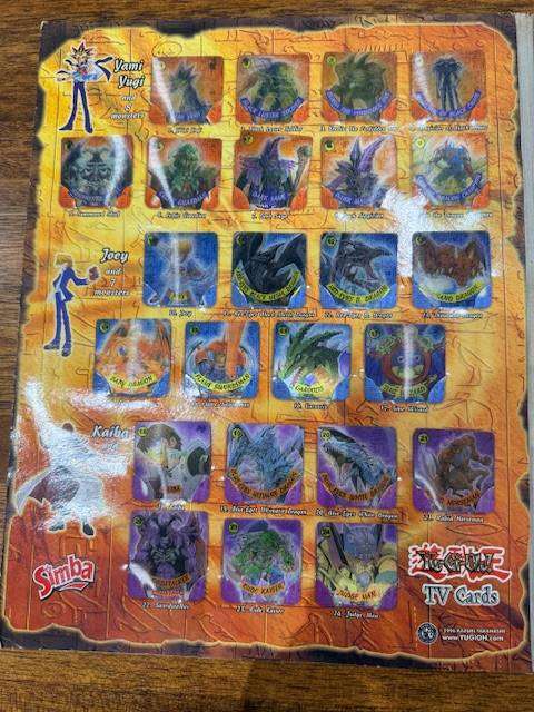 RARE - 1996 YU-GI-OH collectors album - 100% complete in case