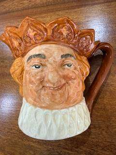 Royal Doulton "Old King Cole" Brown Crown Large Character Jug