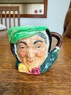 Royal Doulton "Sairey Gamp" Miniature Character Jug