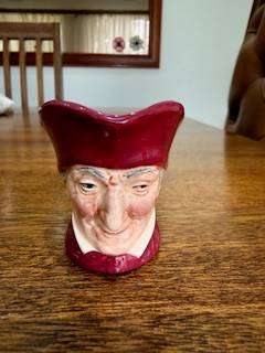 Royal Doulton "The Cardinal" Miniature Character Jug