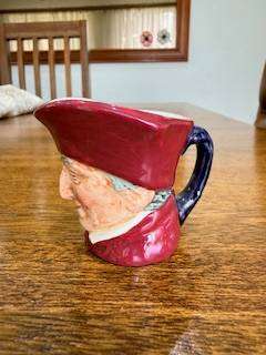 Royal Doulton "The Cardinal" Miniature Character Jug