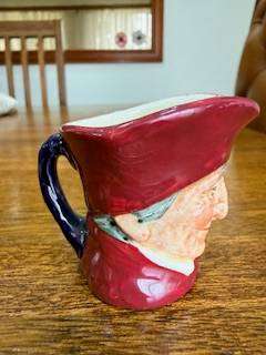 Royal Doulton "The Cardinal" Miniature Character Jug