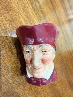 Royal Doulton "The Cardinal" Miniature Character Jug