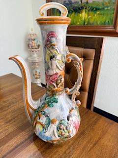 Vintage Large "Capodimonte" Jug