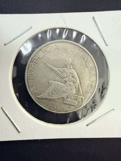 *SILVER SALE* 500 Lire Silver Coin - 1961 Commemorative Issue