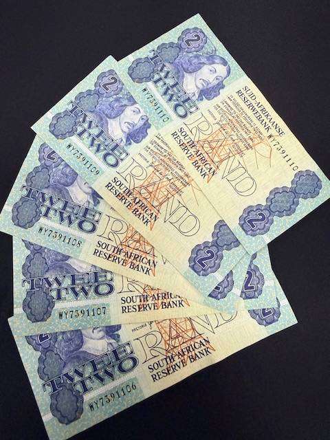 WY REPLACEMENT R2 NOTES - UNCIRCULATED SEQUENCIAL - G.P.C De KOCK