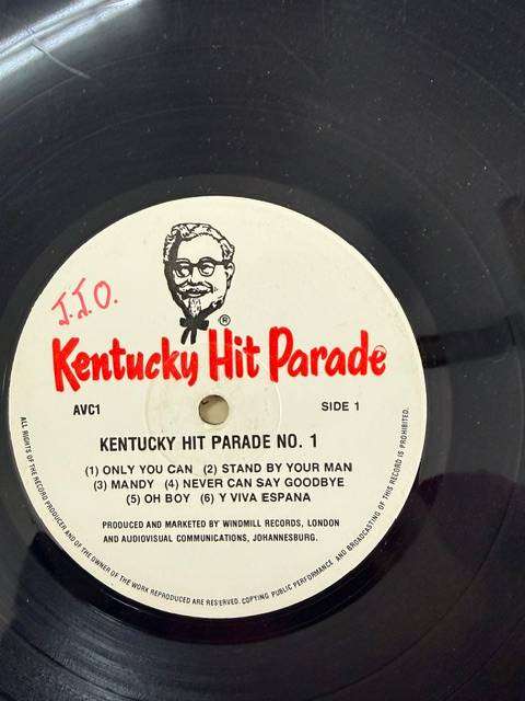 Kentucky Hit Parade No. 1  Vintage Vinyl LP
