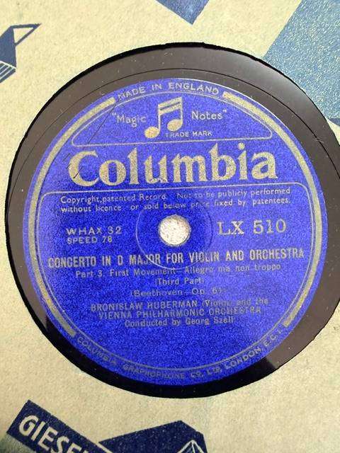 1930s Columbia Records, Blue Label  Master Musicians Set