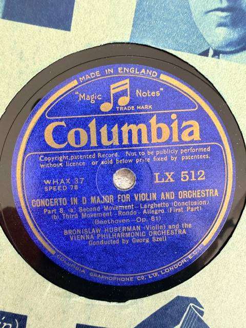 1930s Columbia Records, Blue Label  Master Musicians Set