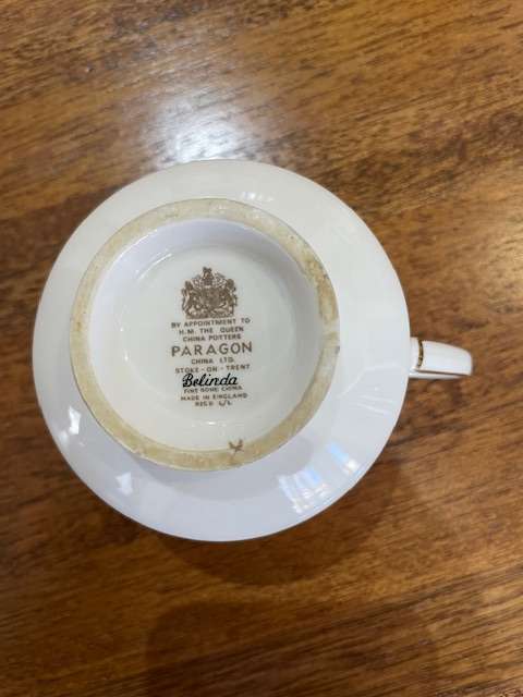 Paragon - Belinda set of six cups