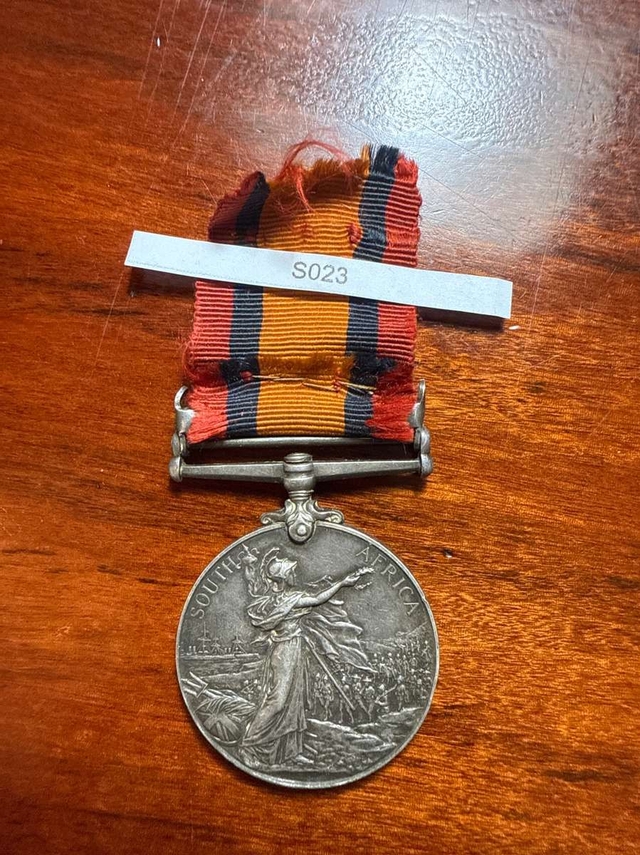 QSA - Queen South Africa Medal - Trooper HCB Miller - Warren's Scouts (LOW NUMBER)