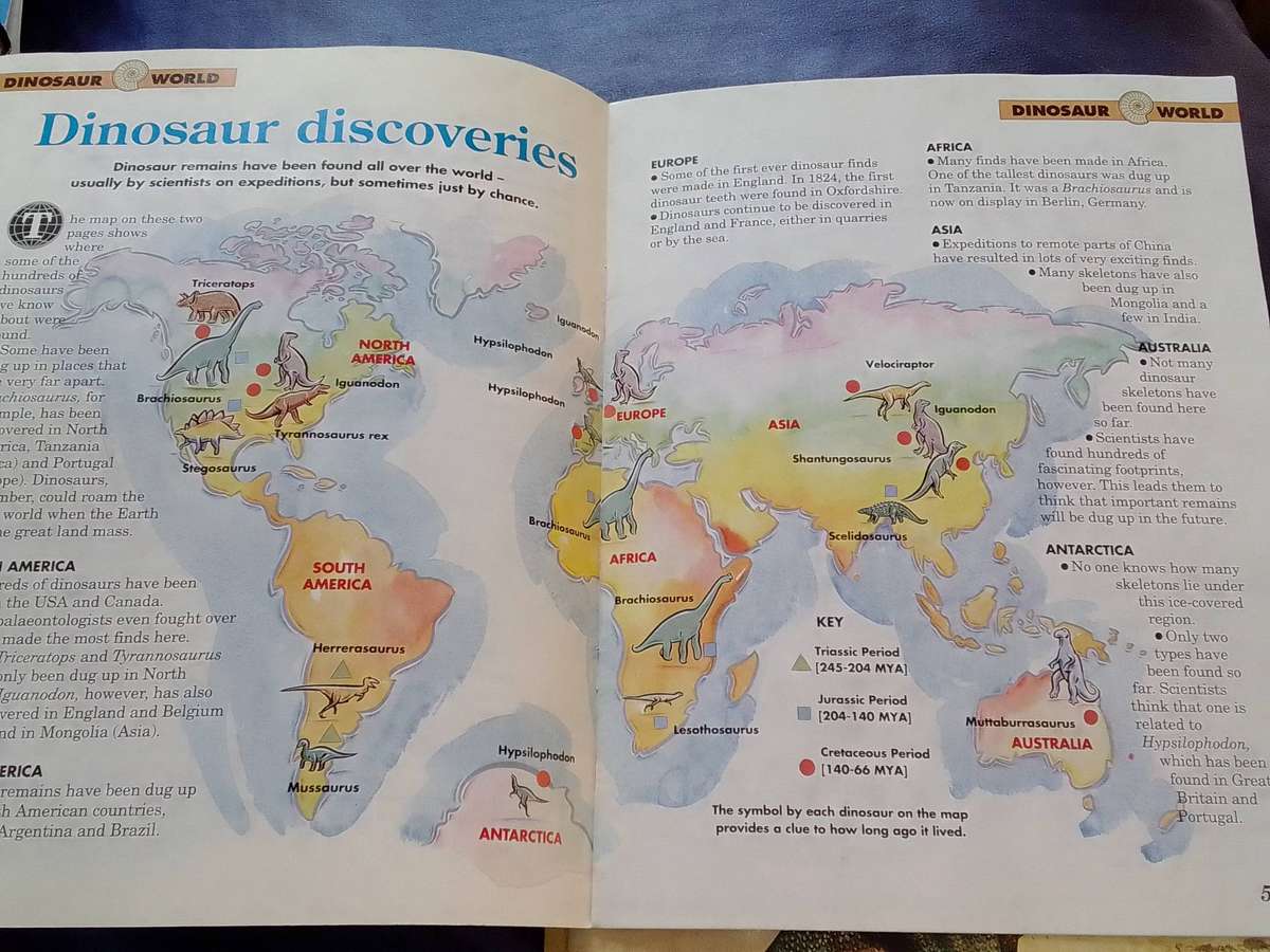 Dinosaur  magazines.  Issues 1,2&3.