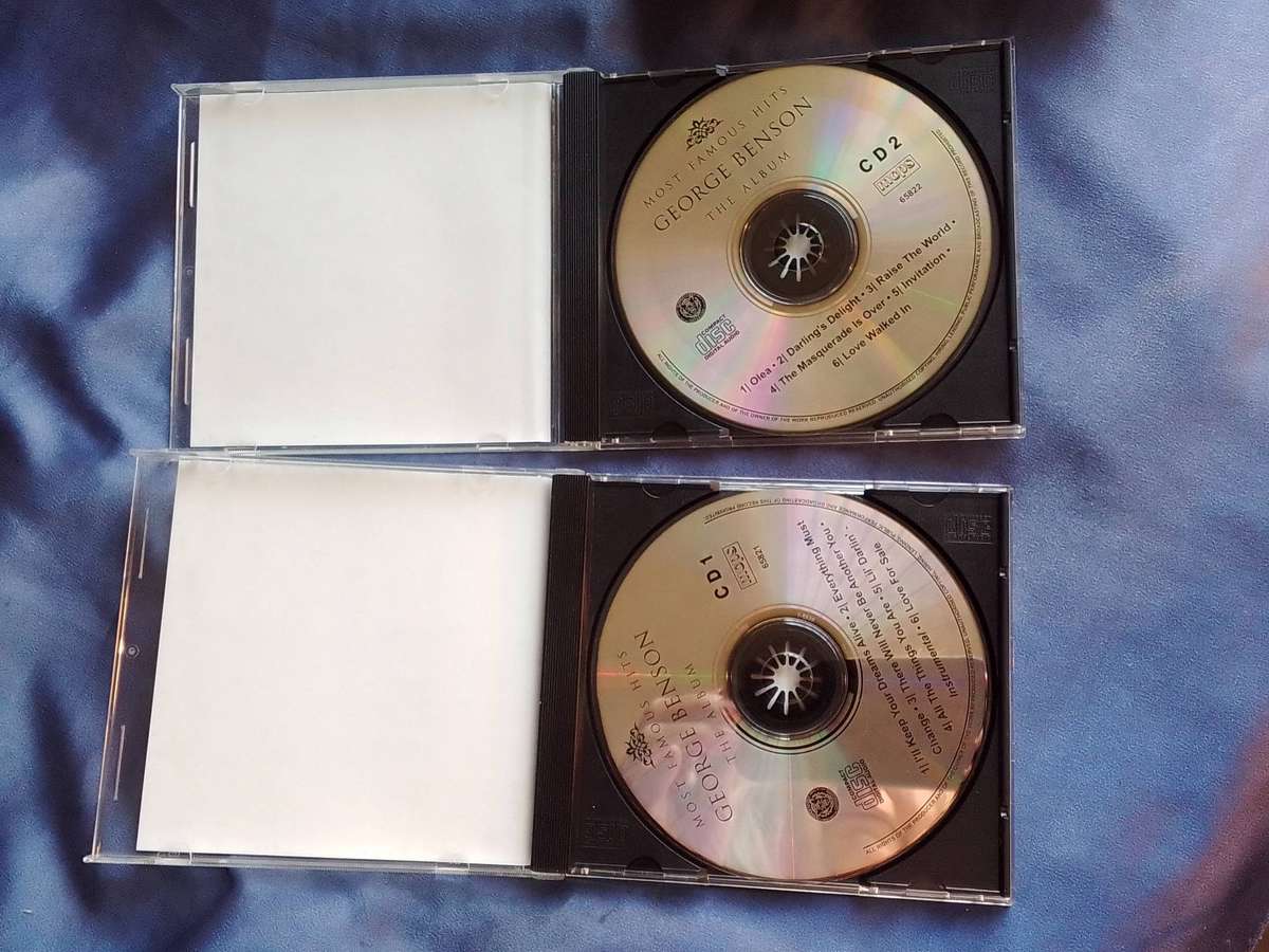 CD.  2 CD Set.  George Benson.  The Album.  Most Famous Hits.