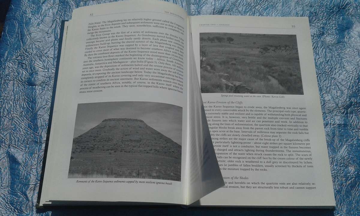 `The Magaliesberg`  Vincent Carruthers.  Hard cover.