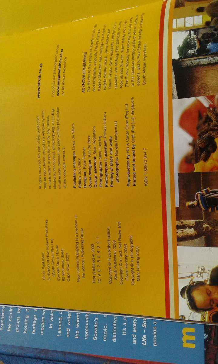 `Life Soweto Style"  Hard cover.