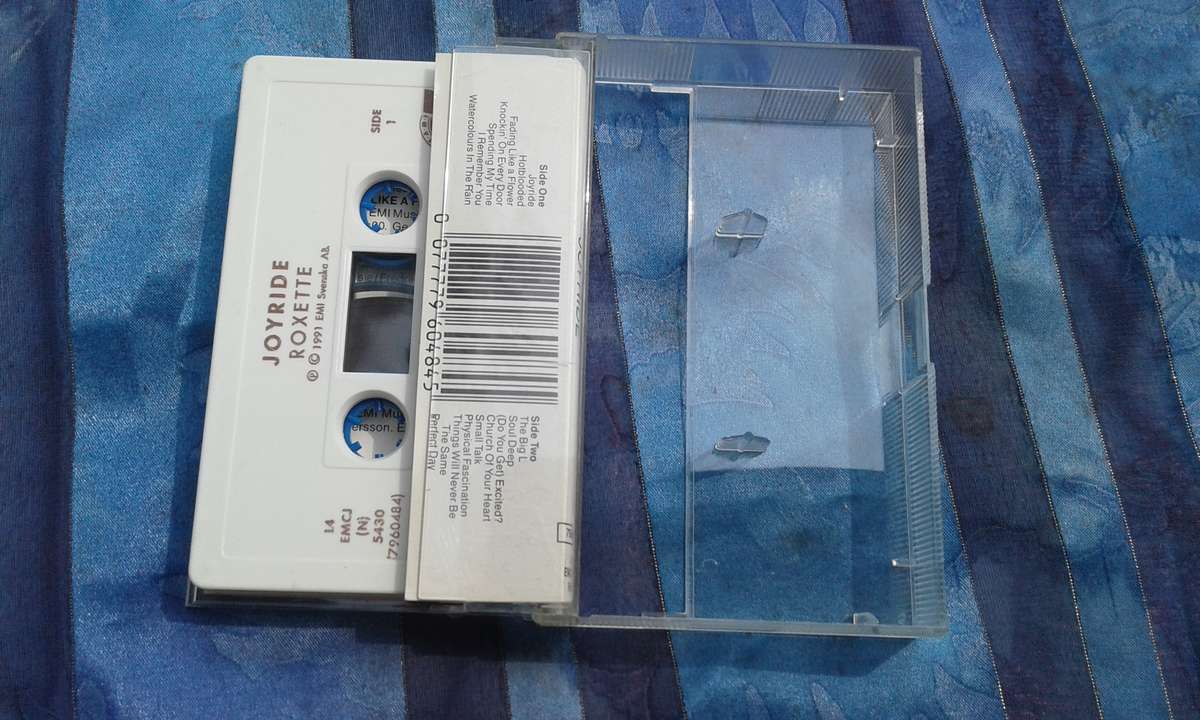 1991. Tape Cassette  Roxette.  Joyride.