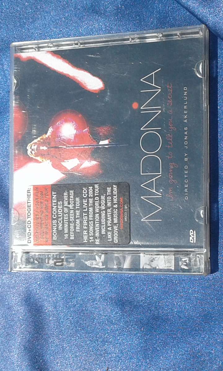 CD and DVD.  Madonna.