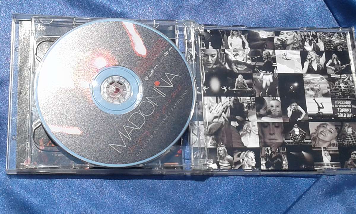 CD and DVD.  Madonna.