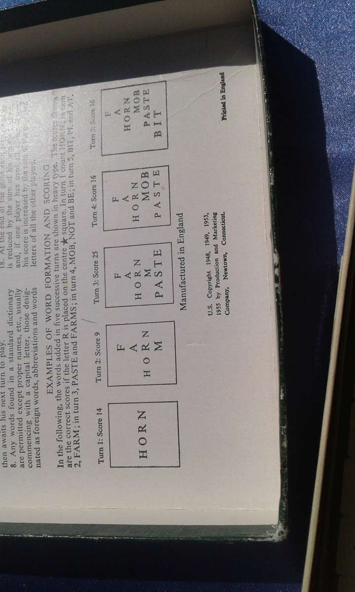 Scrabble.  Complete.