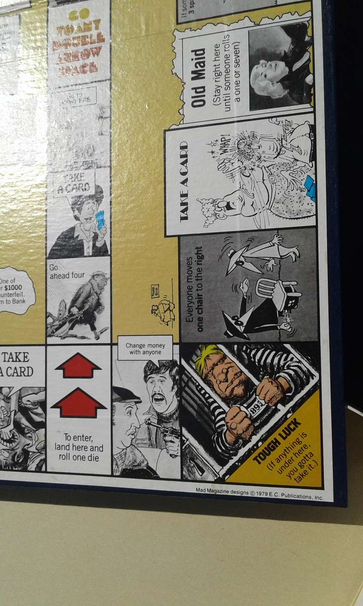 Mad Magazine Game.  Complete.  Condition : Very good.