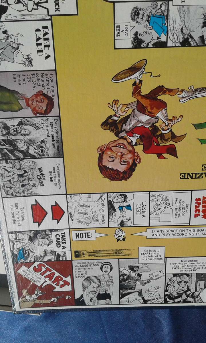 Mad Magazine Game.  Complete.  Condition : Very good.