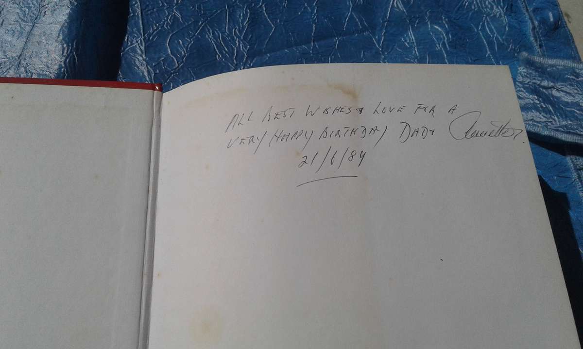 "Out of Africa"  Karen Blixen.  Hard cover.