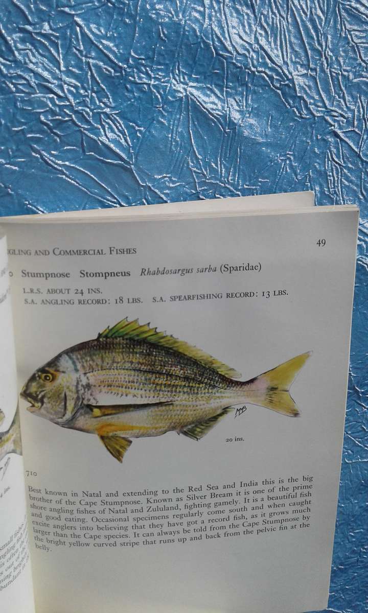 1966  `Fishes of the Tsitsikama Coastal National Park`Prof. J.L.R. Smith.   Soft cover.