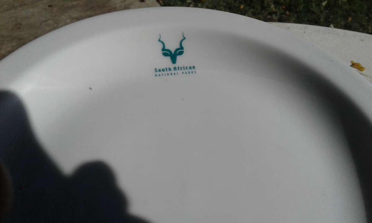 Set of six dinner plates.  National Parks.  Condition:  Very good.  No chips, cracks or repairs.