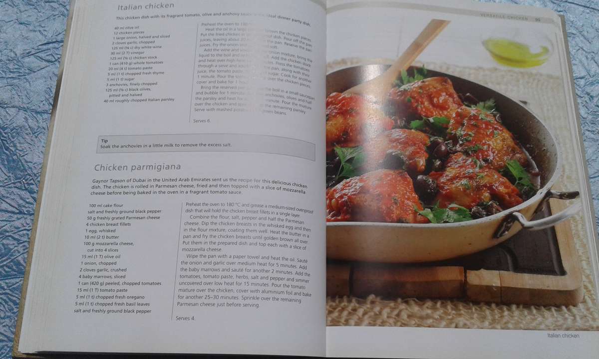 `Let's Cook 5"  Carmen Niehaus.  Hard cover.