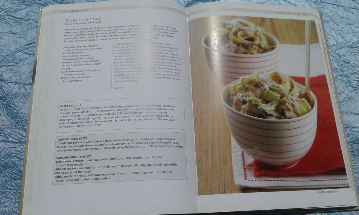 `Let's Cook 5"  Carmen Niehaus.  Hard cover.